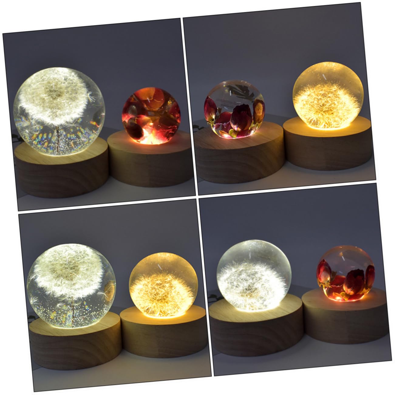 HOMSFOU 10piezas Molde De Para Decoración De Esferas De Moldes De Para Manualidades
