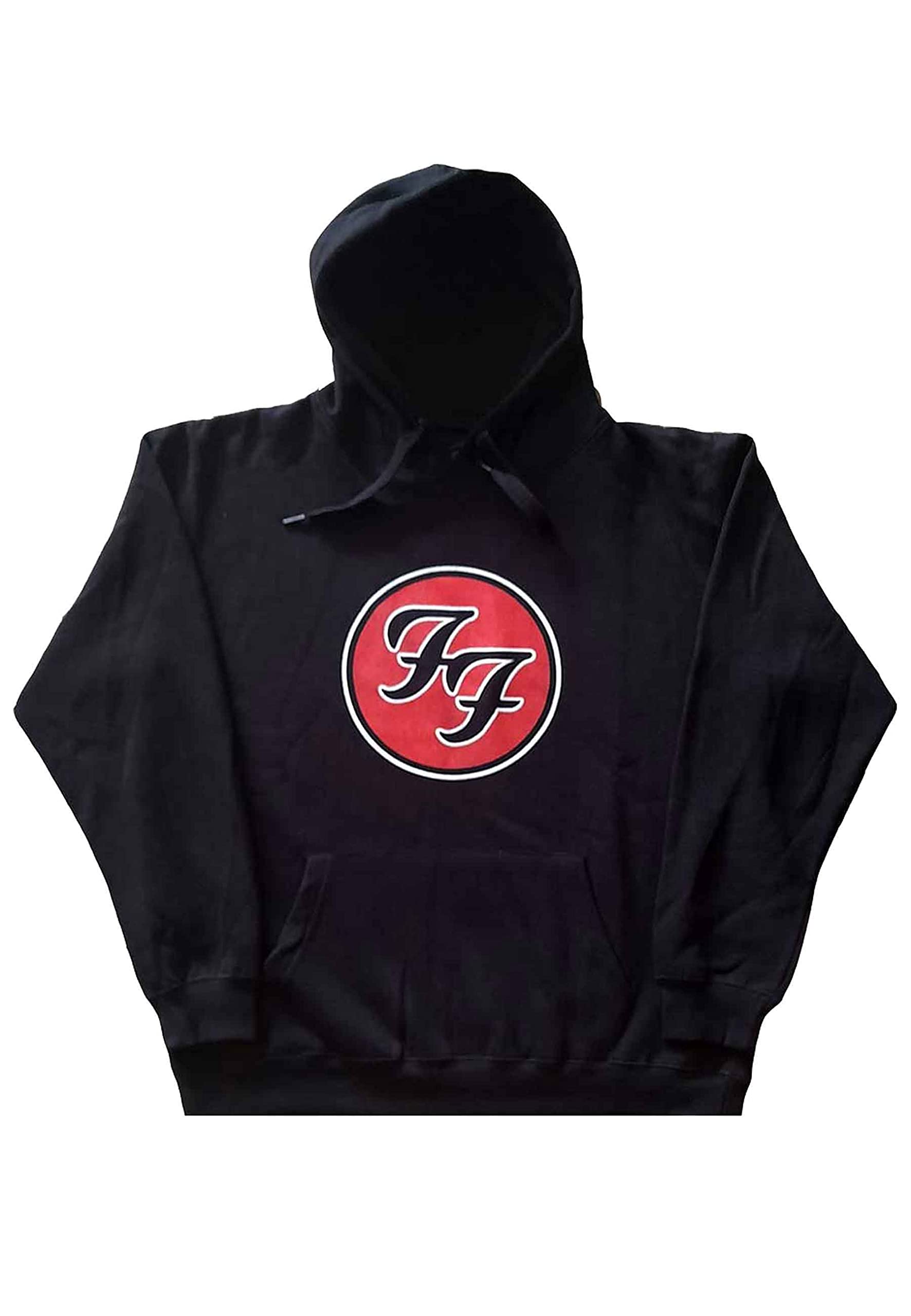 Foo Fighters Kapuzenpullover FF Band Logo Nue offiziell Herren Schwarz Pullover