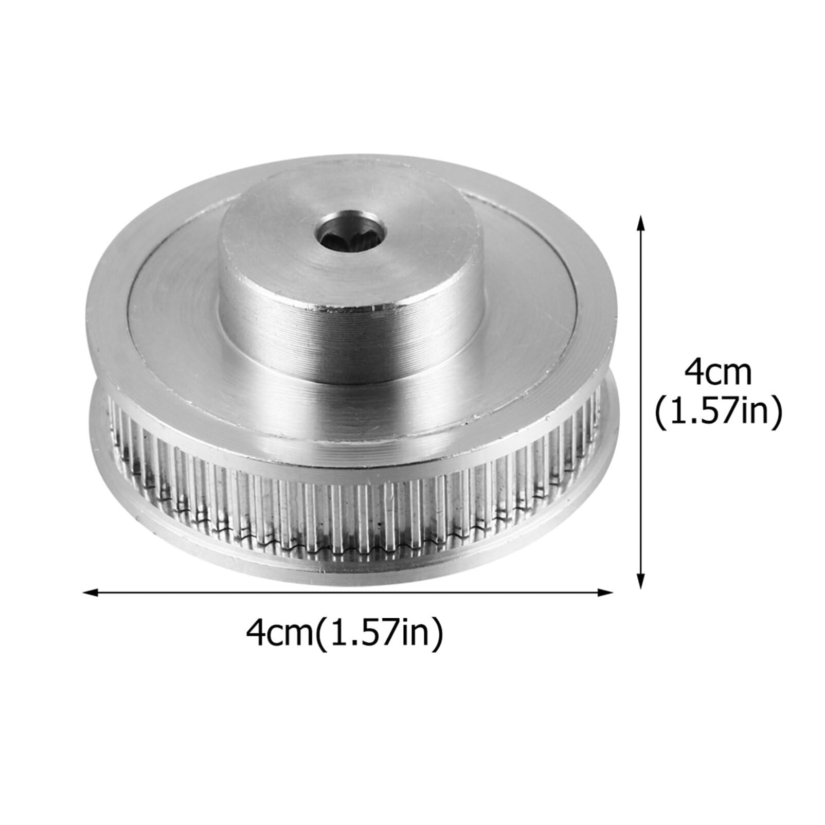 ULTECHNOVO 3sets Pulegge Sincrone Per Stampante Kit Accessori Con Pulegge Da Denti Cinghia Progettato Per Motori Passo-passo Materiale in Alluminio Anodizzato Gomma Rinforzata