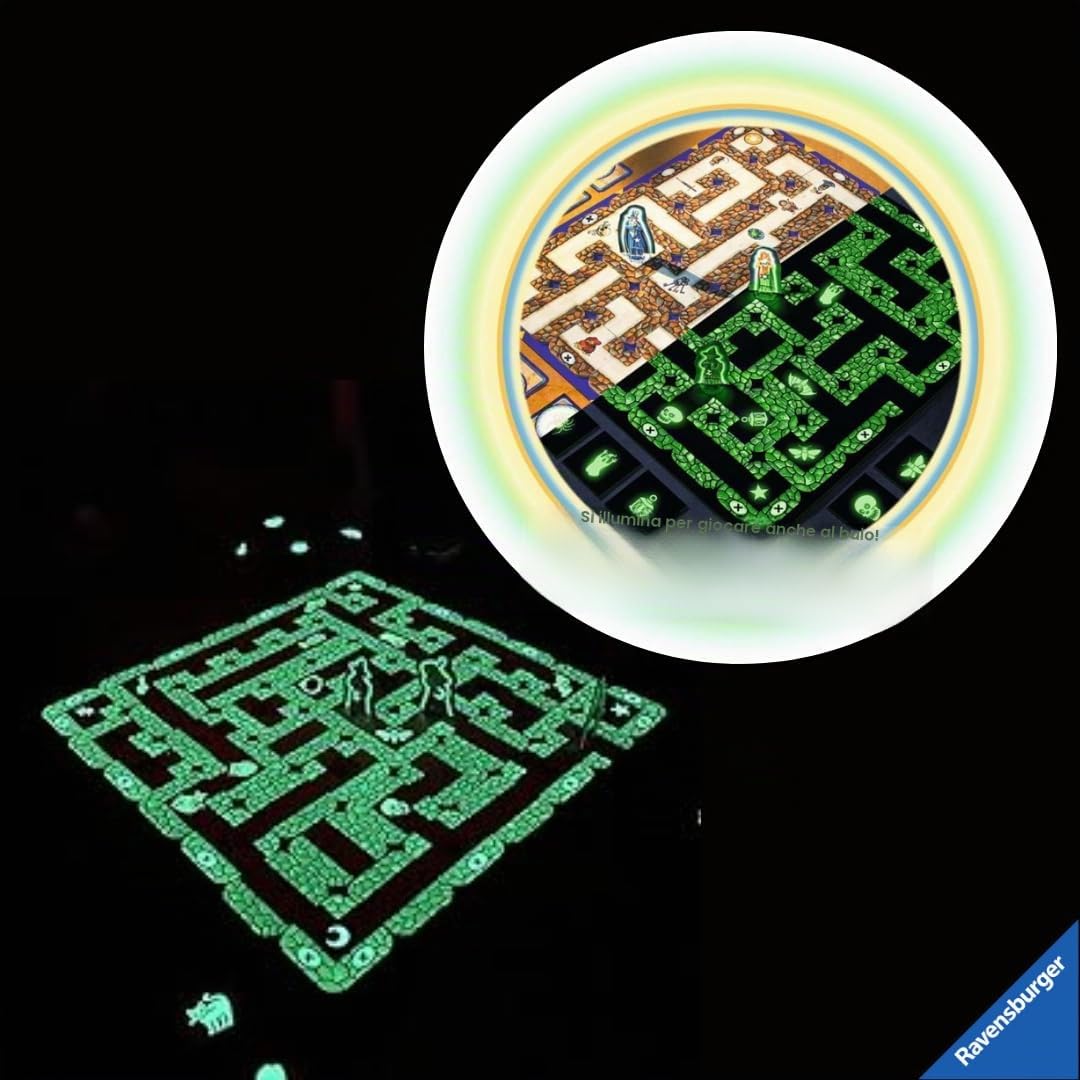 Ravensburger – Labirinto, Glow in the Dark, 26692) [Versione Spagnola]