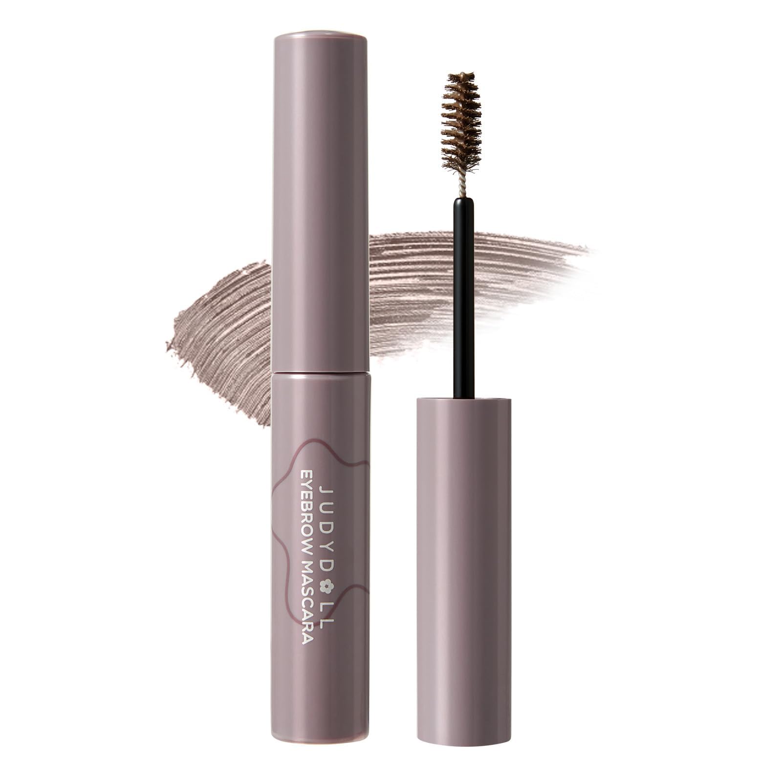 2 IN 1 Eyebrow Mascara，Waterproof Eyebrow Makeup for Natural Feathered Brows，Smooth Clump-Free Formula, Natural, Strong Hold & Long-Lasting, for Beginners (04 Drak Brown)
