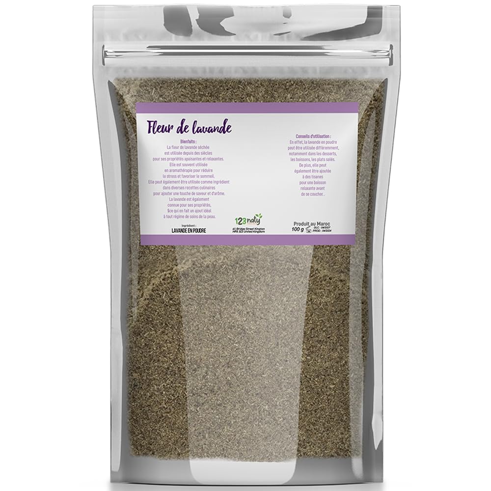 1kg Poudre de Lavande – Plante Aromatique – Infusion & Usage Traditionnel