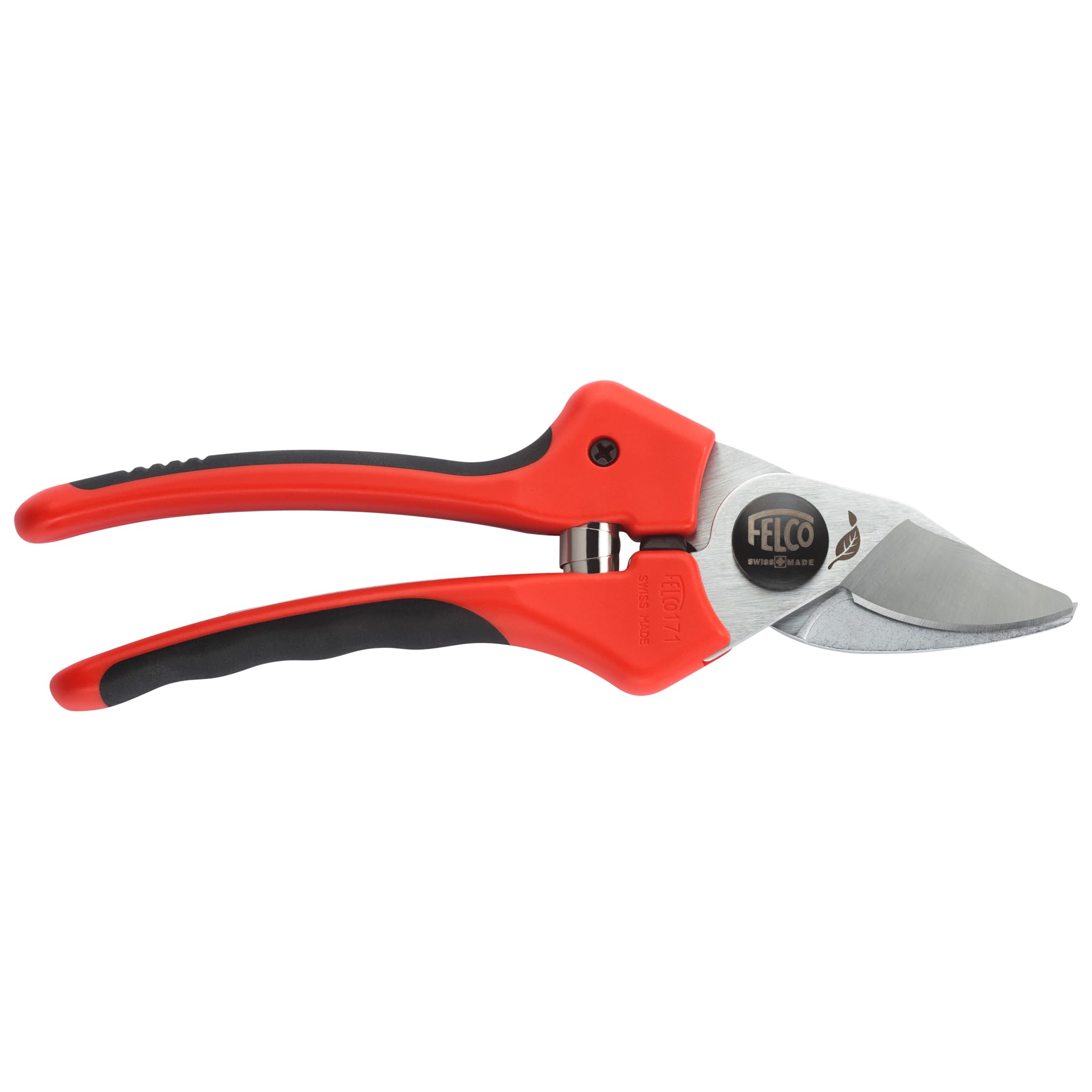 FELCO 171M Sécateur de jardin professionnel 20 mm pour main droite, lame en acier carbone trempé, poignées ergonomiques PU antidérapantes, sécateur jardinage Swiss Made 200 mm