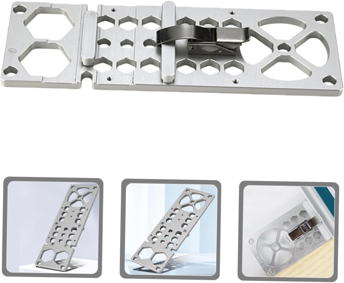 TEHAUX Circular Saw Guide Rail Track Angle Stop for Accurate Cuts Compatible with Festool for Woodworking DIY Projects