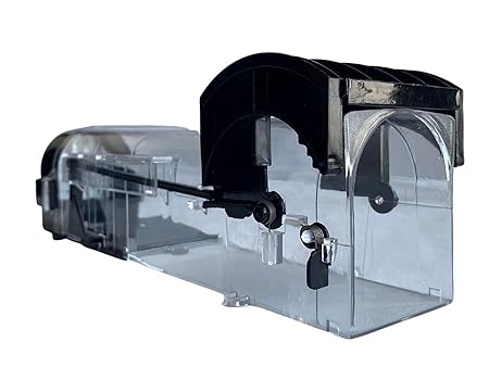 kesig Mouse Mice Rat Rodent Mousetrap Animal Catch Bait Capture Humane Hamster Cage | Non Poison Catch Bait Hamster Mouse Trap Abs Plastic Smart Mouse Live Traps Rat Trap Small Animal Live Cage