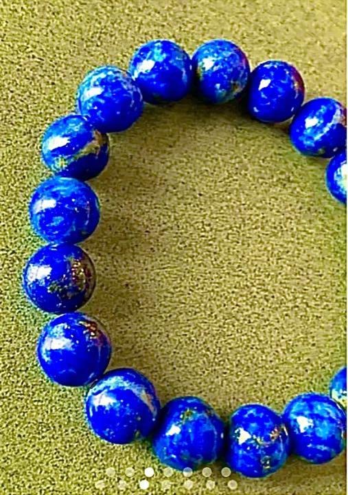 金運爆上げ特別祈祷金運アップ！仏宝石純正ラピスラズリお念珠出羽三