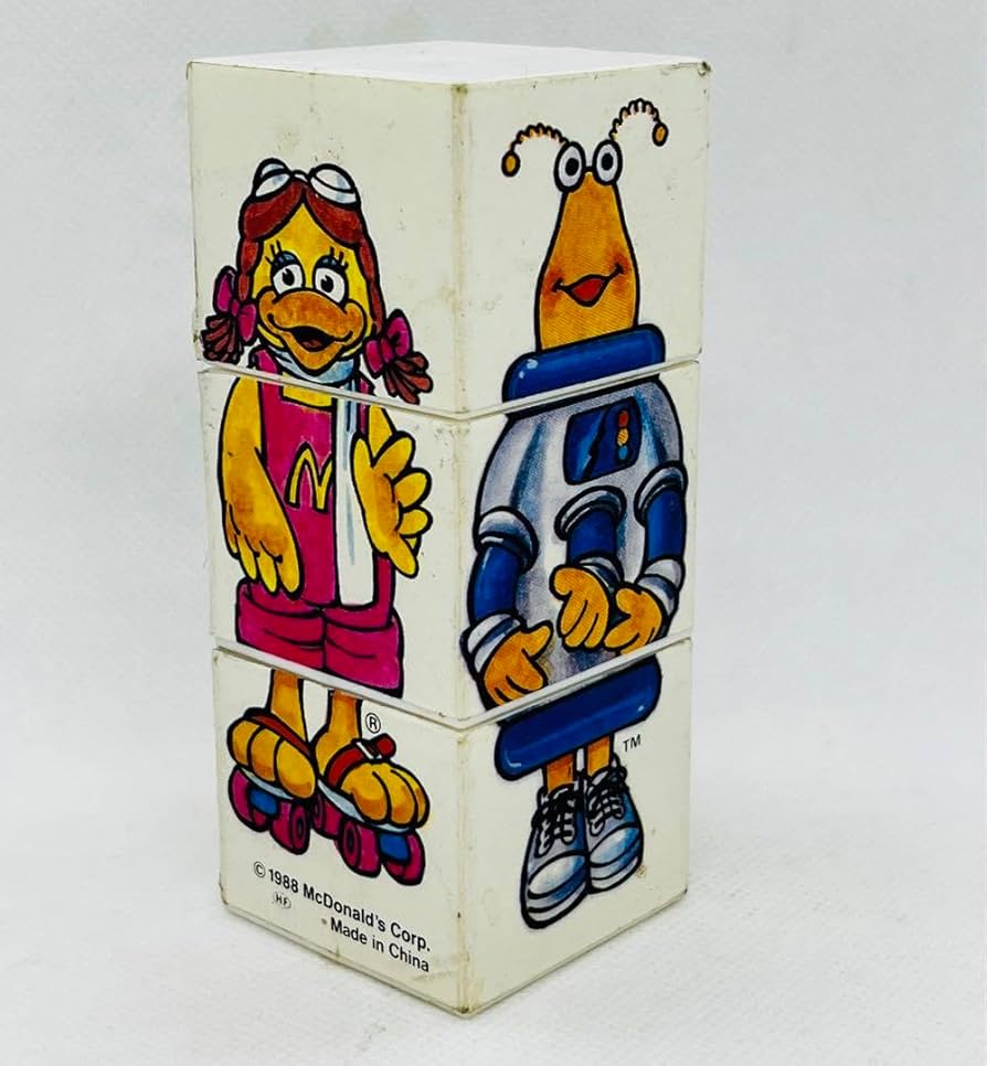 Amazon.co.jp: マクドナルド ハンバーグラー バーディ グリマス 可変