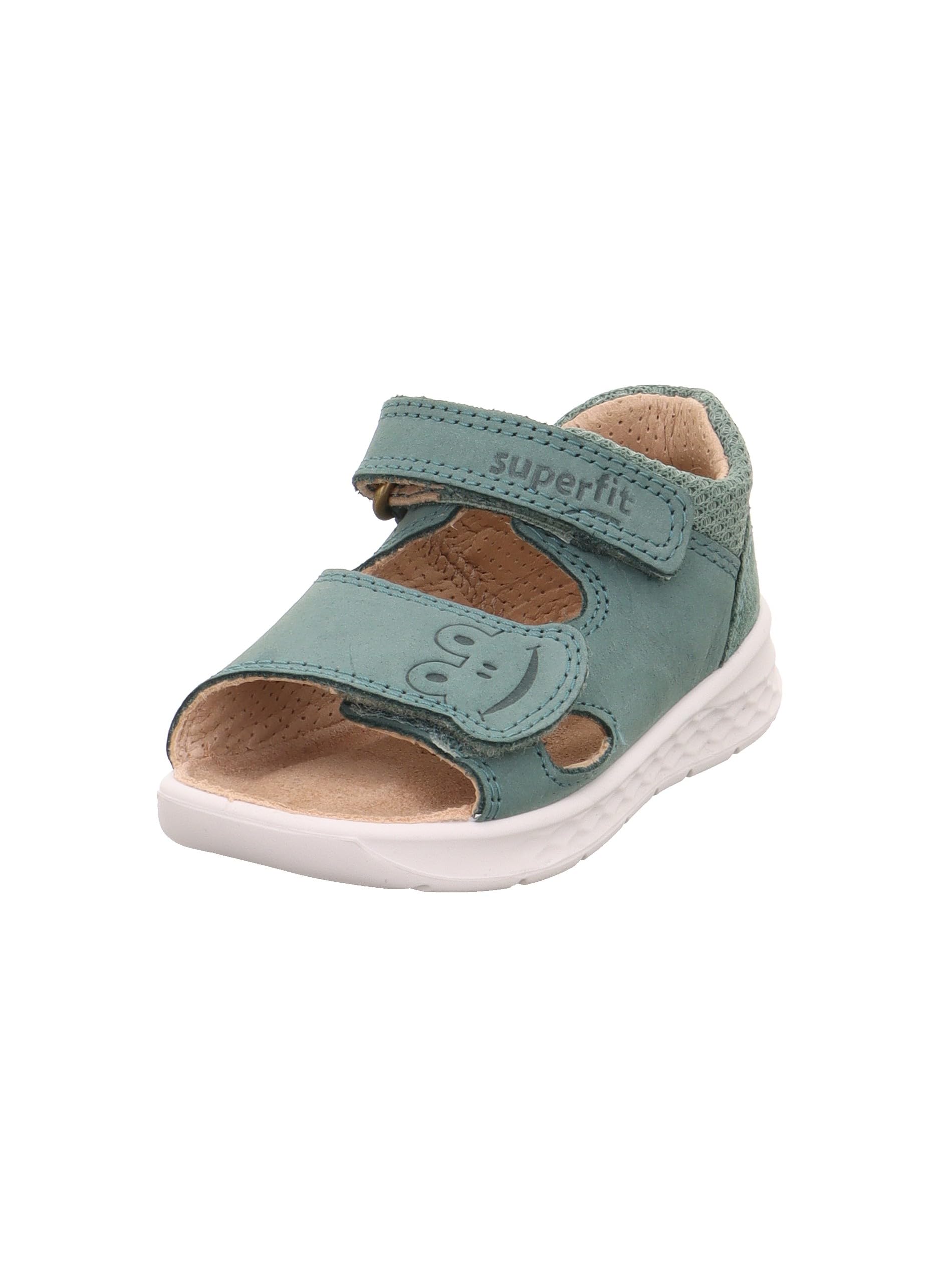 Superfit Lagoon Sandals, Green 7000, 22 EU