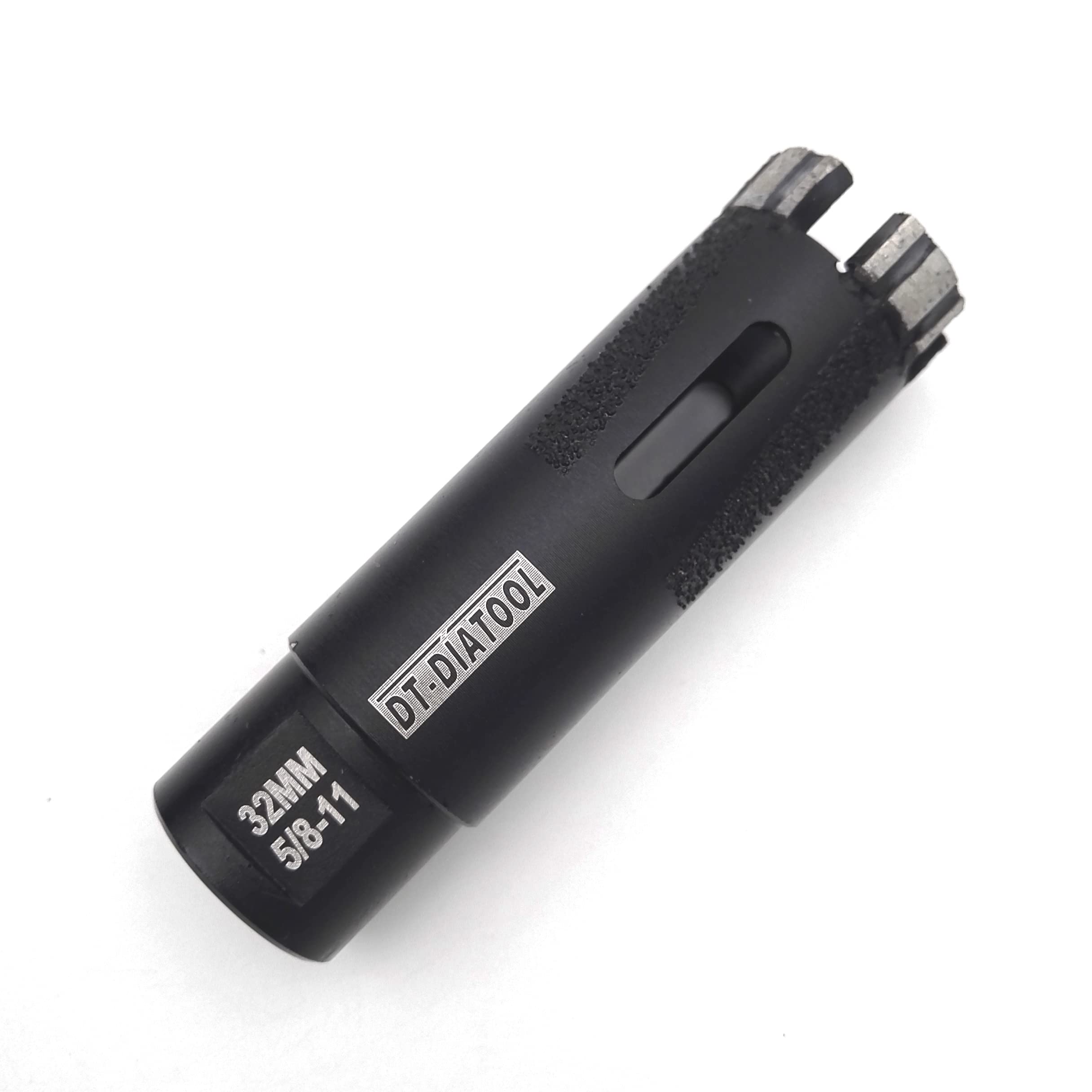 DT-DIATOOL Diamond Core Drill Bit 1-1/4" - Welded Hole Saw 32mm with 5/8-11 Arbor for Granite Marble Hard Stone