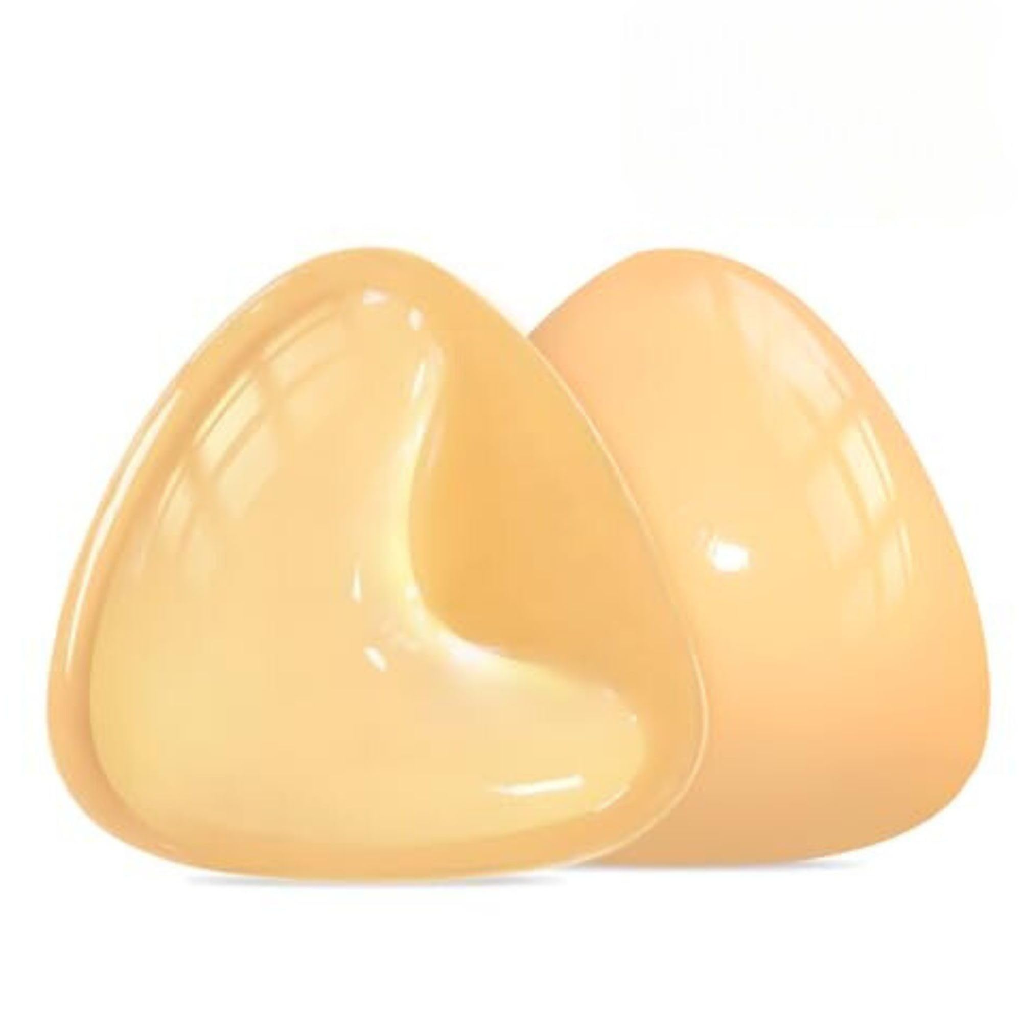 Double Sided Sticky Bra Pads Inserts, Push Up Sticky Bra Inserts for Bust Lift, Reusable Bust Enhancers for Swimsuit Dress Bikini Sport Bra