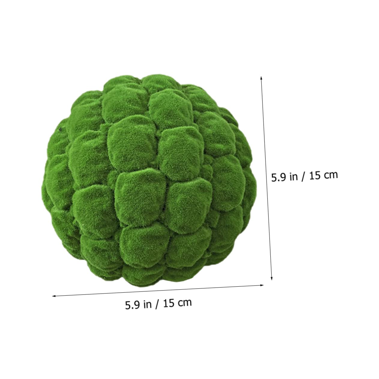 ABOOFAN 3 Pezzi di Muschio Verde Artificiale Muschio Decorativo per Centrotavola Muschio Finto Stabilizzato per Ciotola Muschio Decorativo per Paesaggio