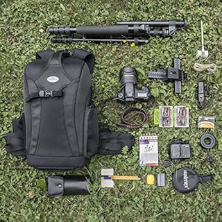 Mantona Trekking Fotorucksack – DSLR Kamerarucksack Kameratasche mit Regenschutz, 17947, Schwarz