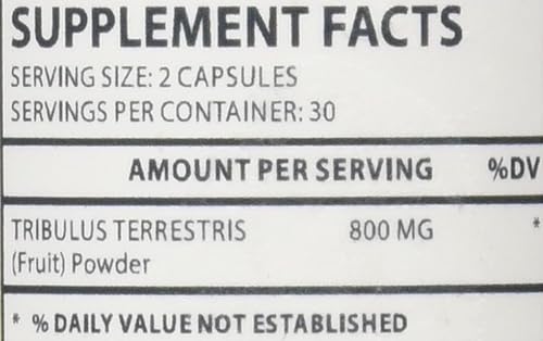 Miniatura 3 de Tribulus Terrestris Capsules, 60 unidades