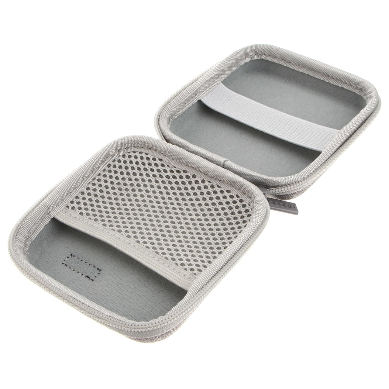 Hemobllo Pochette De Rangement Voyage Organisateur Pour Câbles USB Et Accessoires Numériques Compact Et Léger Pour Chargeurs Et Disques Gris