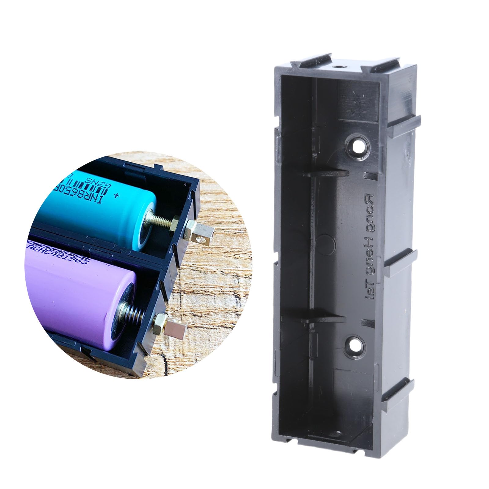 Modulars 21700 & 18650 Battery Case Set 10 Units with 20 Brass Connectors for Power