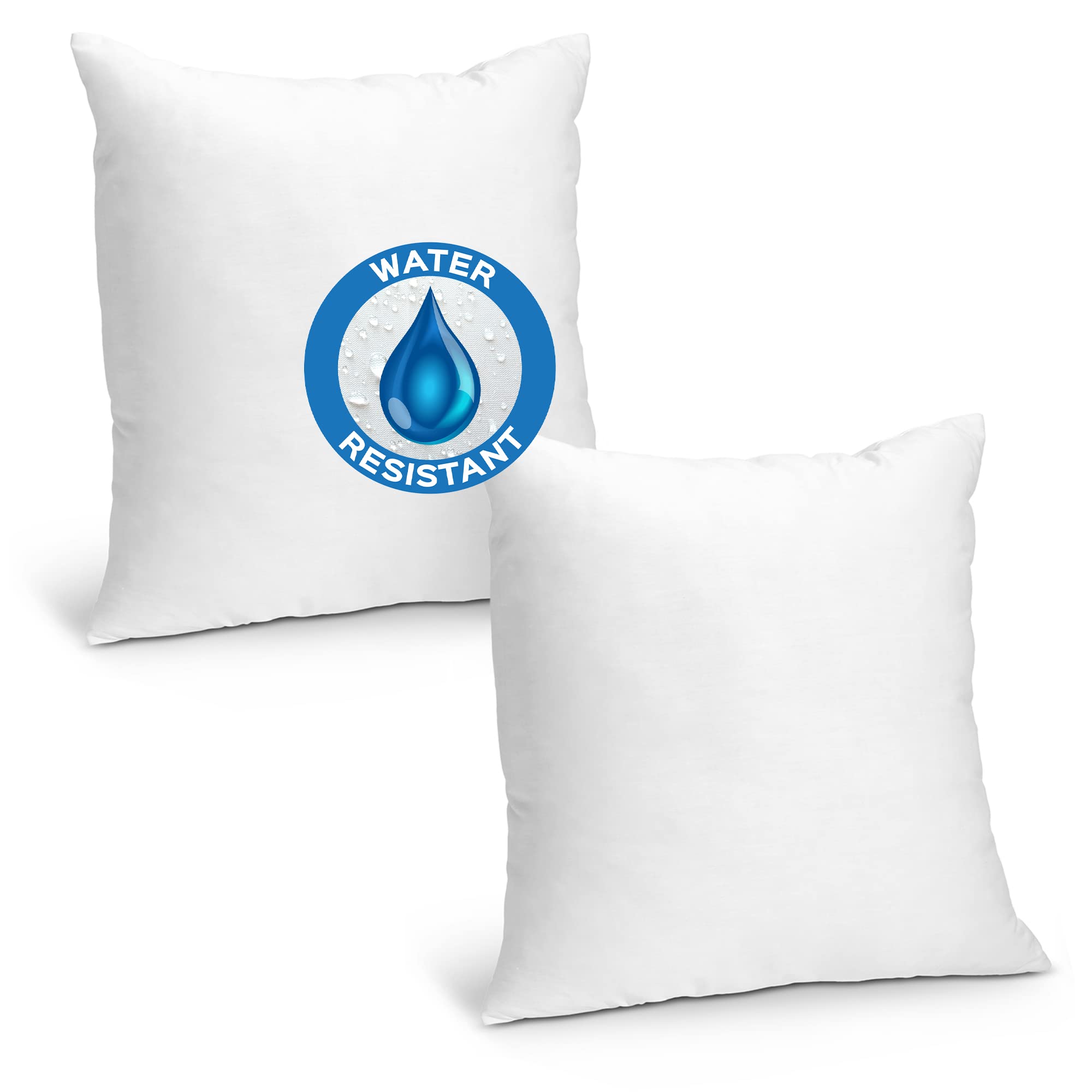 Foamily Set Of 224 X 24 Premium Outdoor Water Resistant Stuffer Pillow