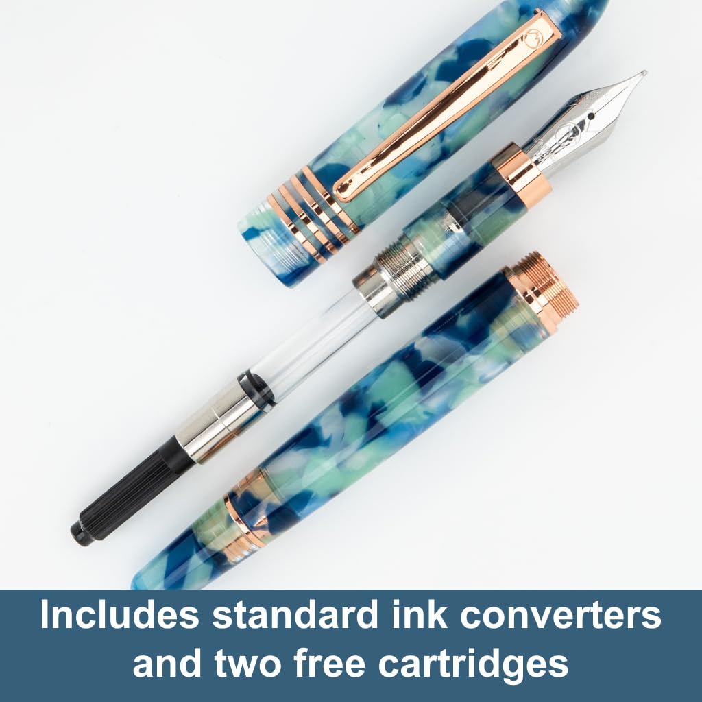 Amazon | MONTEVERDE USA Mountains of the World 万年筆 (ブルー