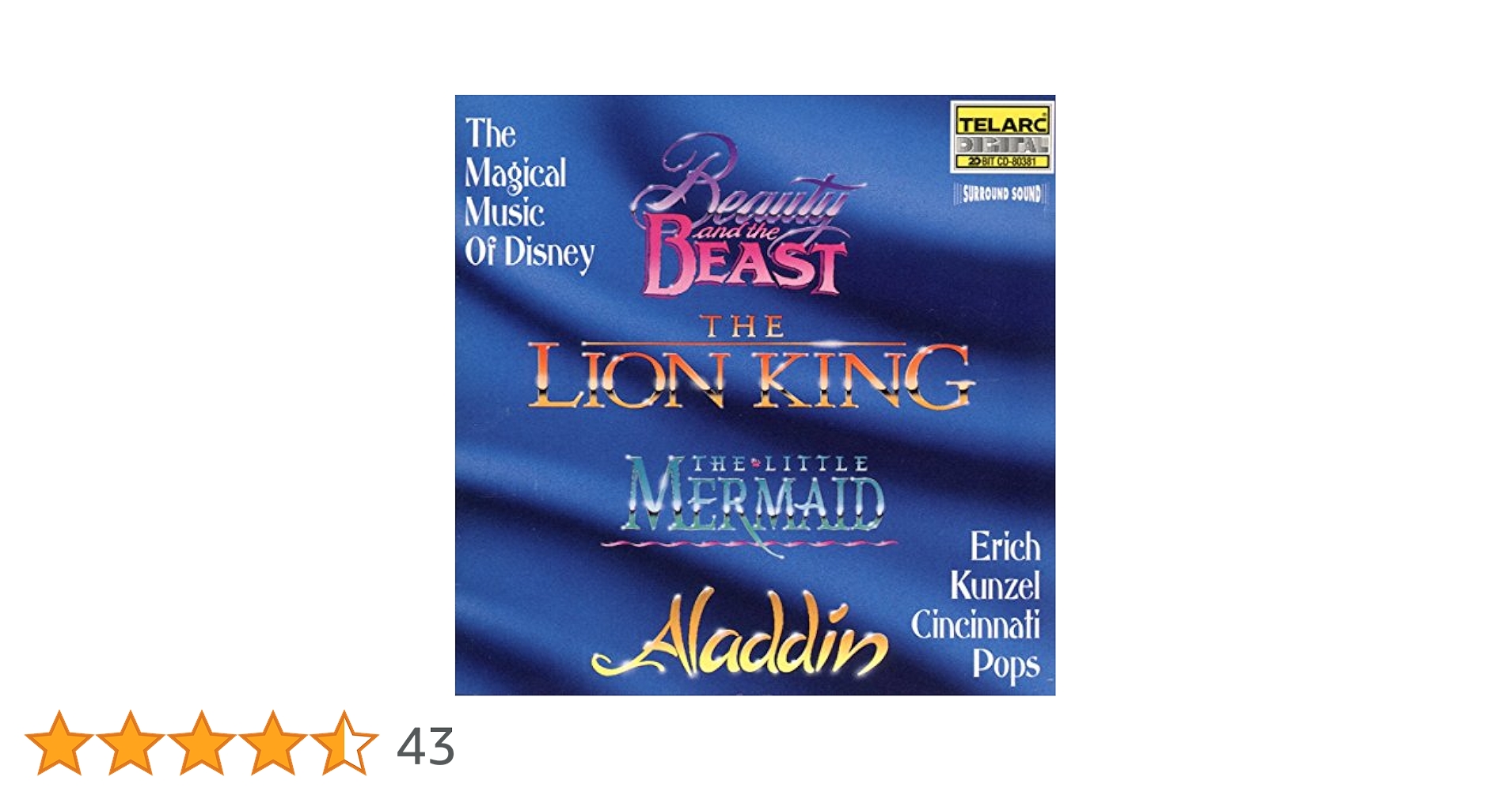 ディズニーミュージックのCD CD「ディズニー・ミュージック・オブ・ドリームス01」☆の通販
