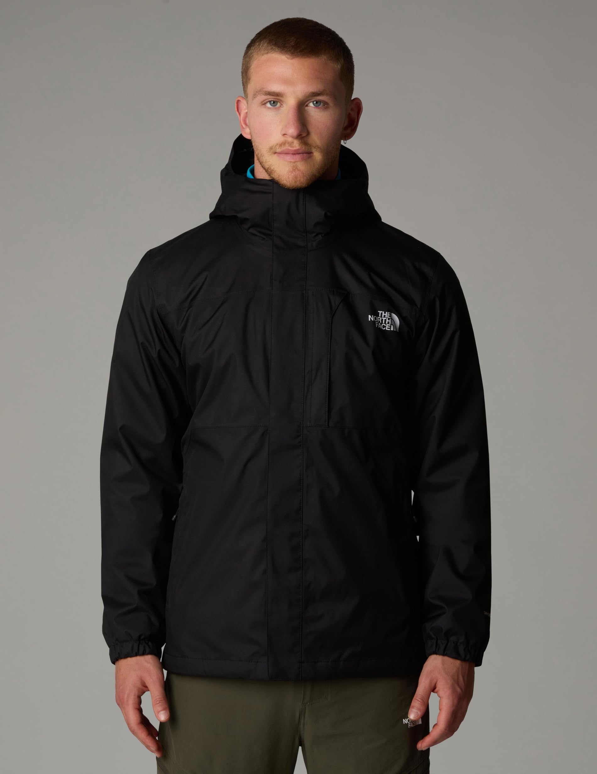 The North Face - Giacca Compatibile con Zip-In da Uomo Quest - Impermeabile e Traspirante - TNF Black-NPF