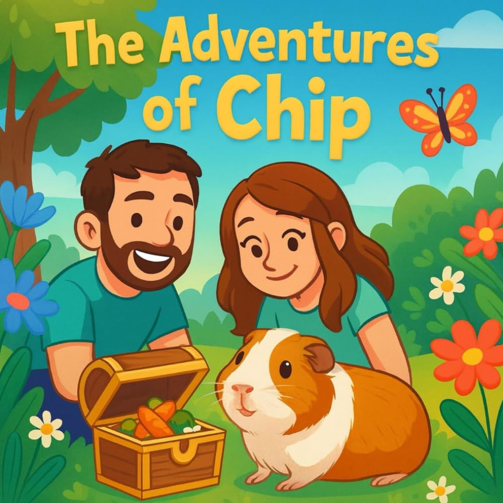 The Adventures of Chip: A Cheeky Guinea Pig’s Day of Fun and Mischief