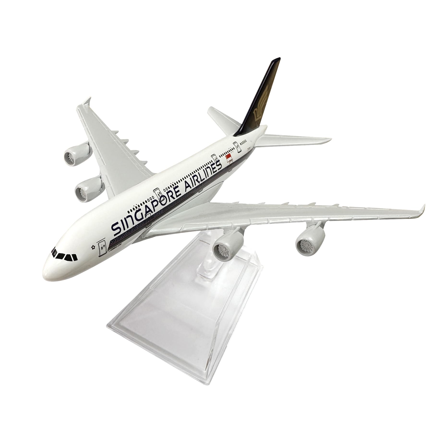Modello di Aeroplano in Scala 1:400 Singapore A380 Modello di Aereo in Lega di Metallo aeroplani pressofusi per Regalo e Collezione