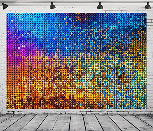 Fondo Fotográfico Tela BELECO 9x6 pies Brillantes Disco miniatura 2