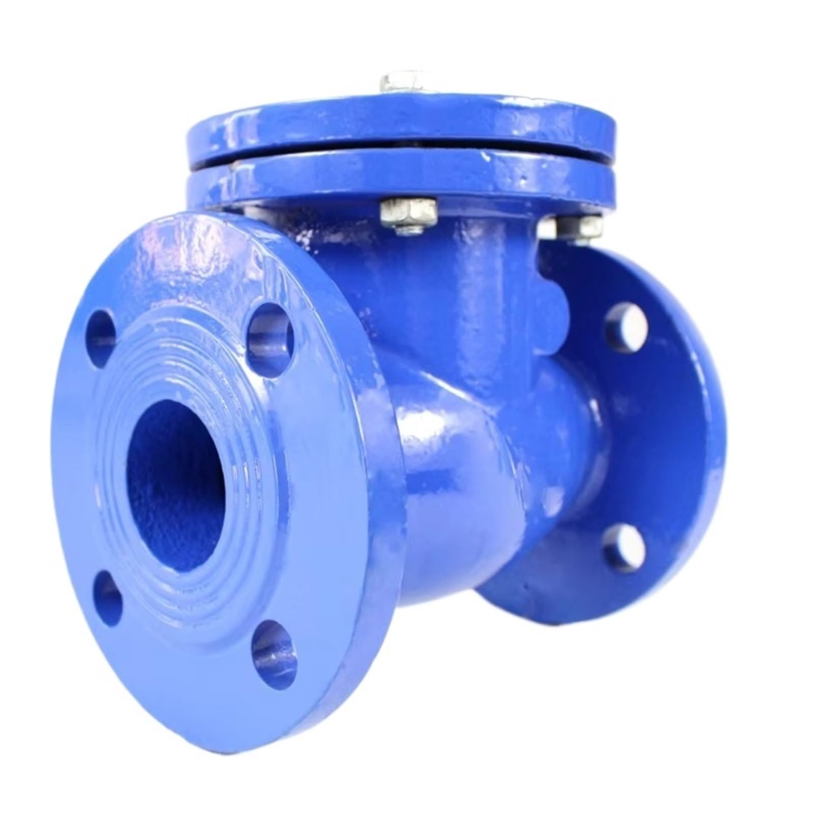 Qvctadpc Casting Bs Din Awwa Pn16 Duction Cast Iron Body Flang Swing Check Valve