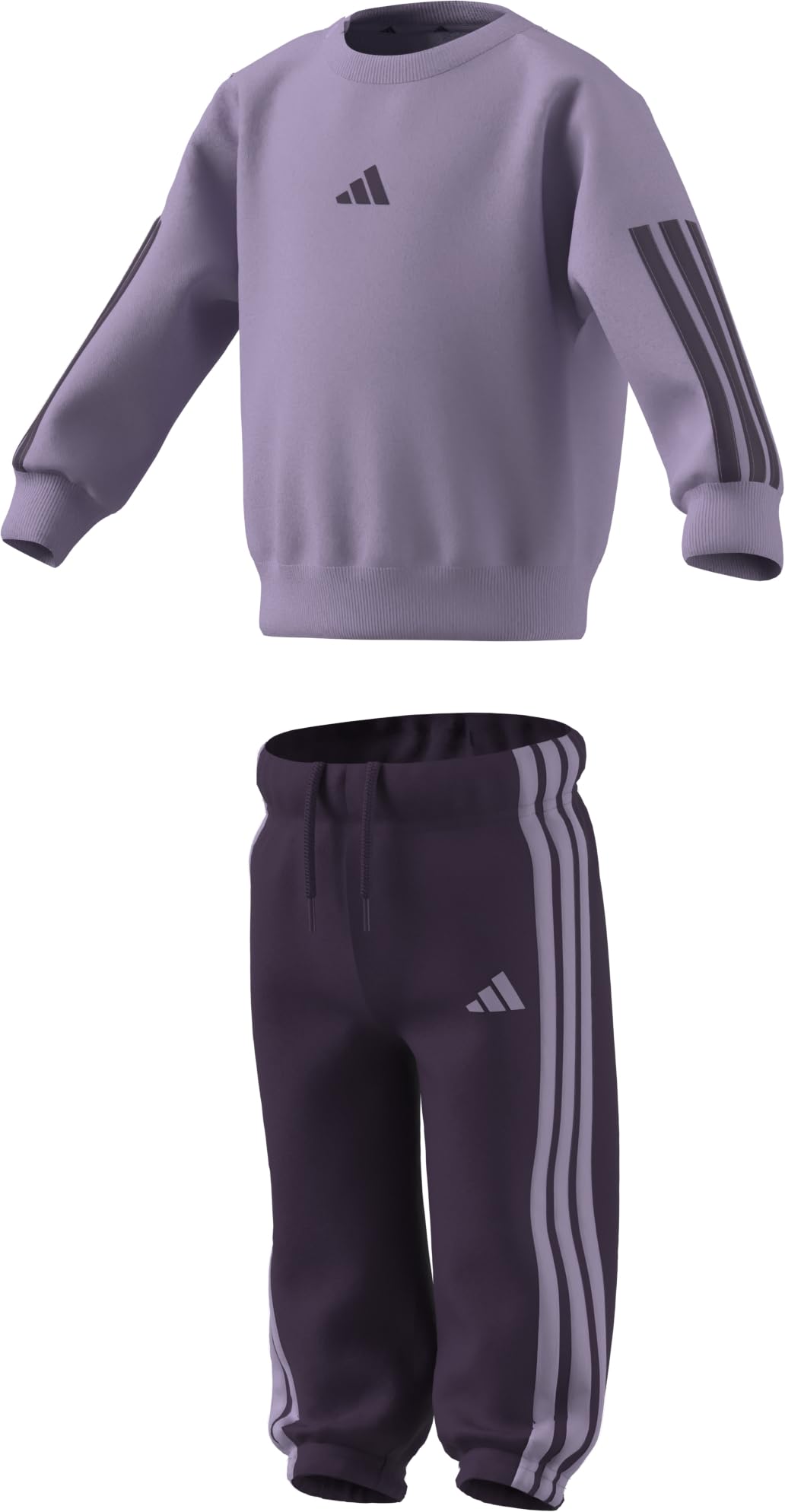 adidas Uniseks - niemowlęta ESSENTIALS JOGGER, powder plum/aurora plum, 12-18 Months