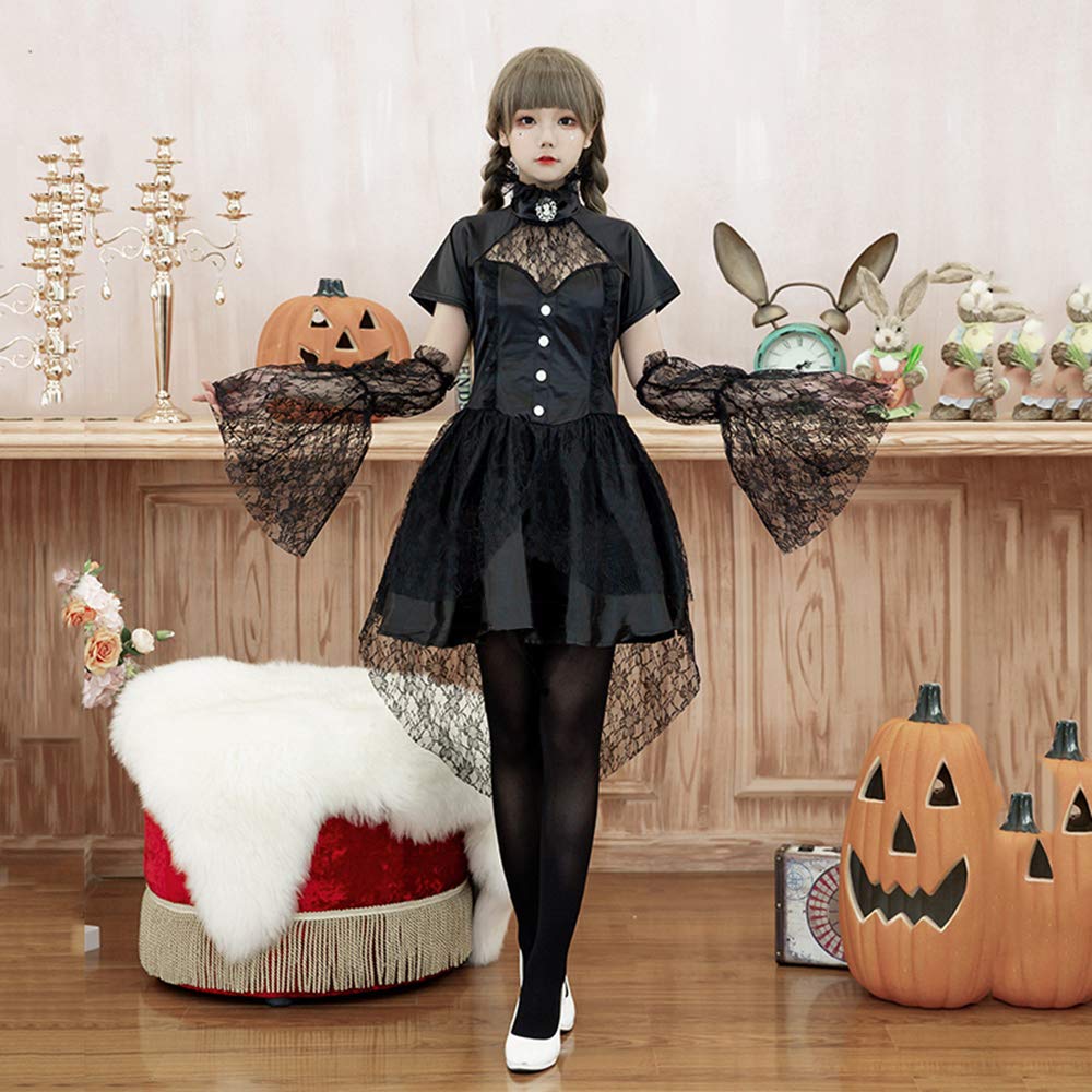 販売機ロリータ　吸血鬼花嫁　ハロウィン　ゴジックワンピース Amazon.co.jp: [SSUPTEMBER2] 魔女 吸血鬼 悪魔 鬼 花嫁