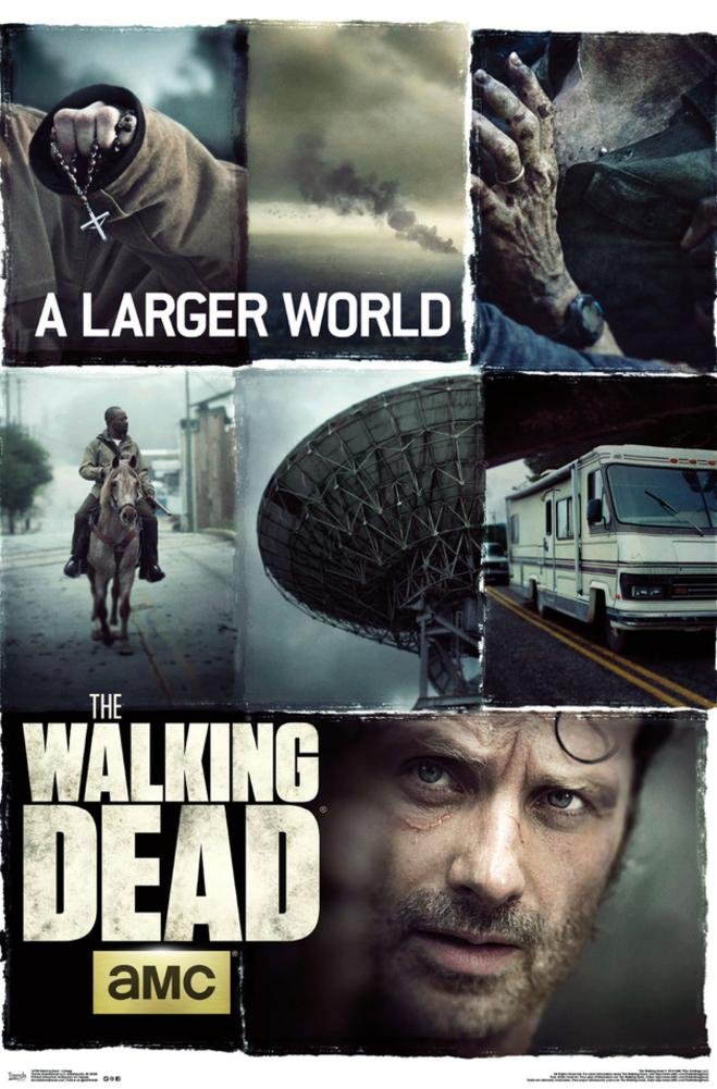 Walking Dead- Larger World Collage Poster 22 x 34in by Robin Hood Merchandise