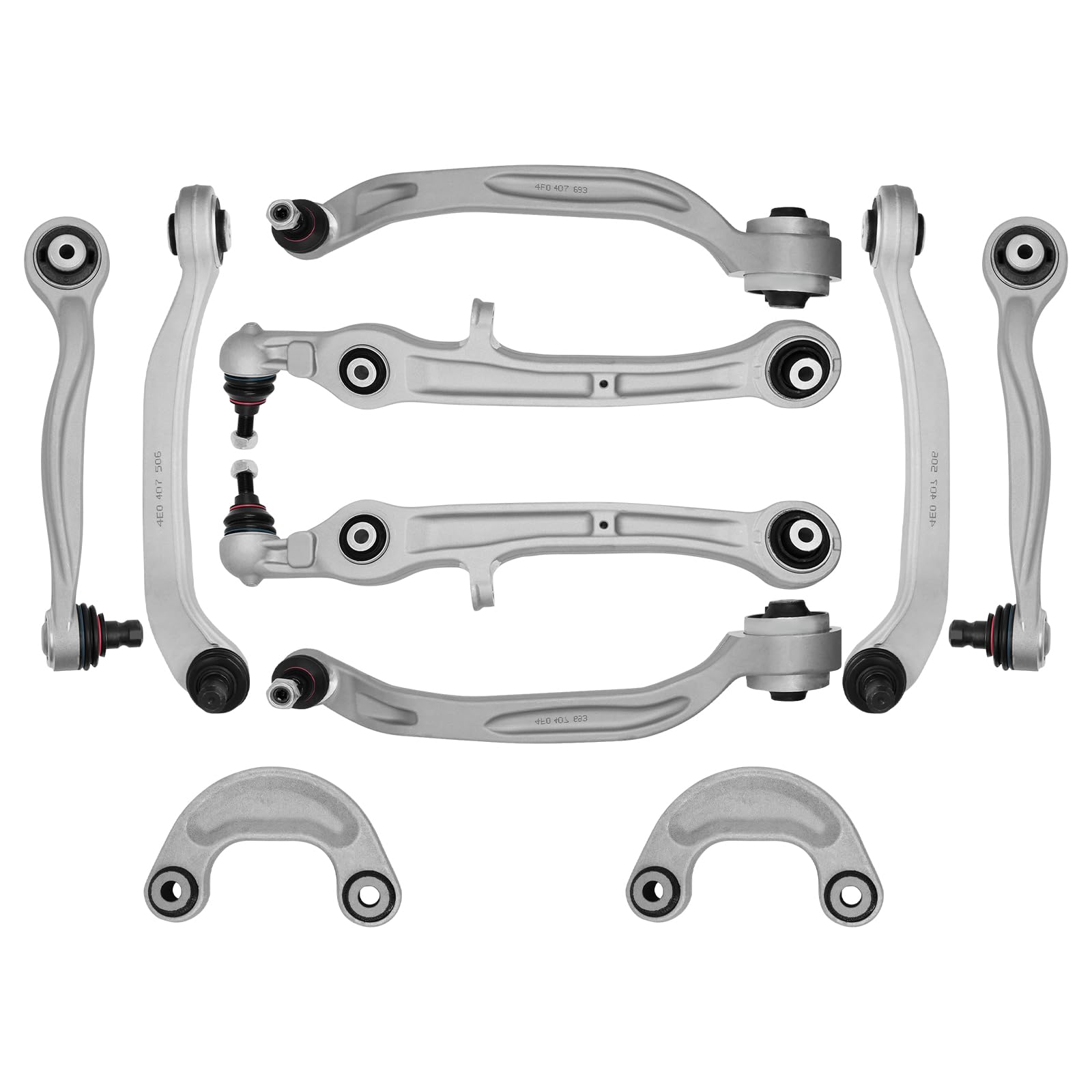 BENTL AXTION Mサイズ Amazon.com: Front Upper & Lower Suspension Control Arms Kit