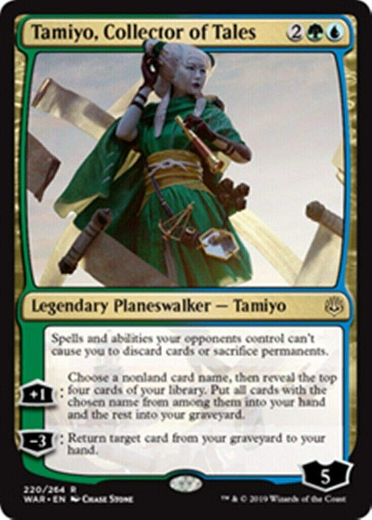 MTG War of the Spark: Tamiyo, Collector of Tales - 220/264 - Rare