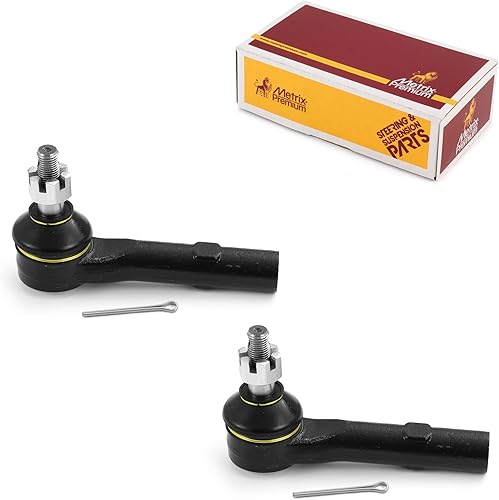 Metrix Premium - 2 extremos de barra de acoplamiento exteriores ES800286 para Buick Enclave 2008-2017, Chevrolet Traverse 2009-2017, GMC Acadia