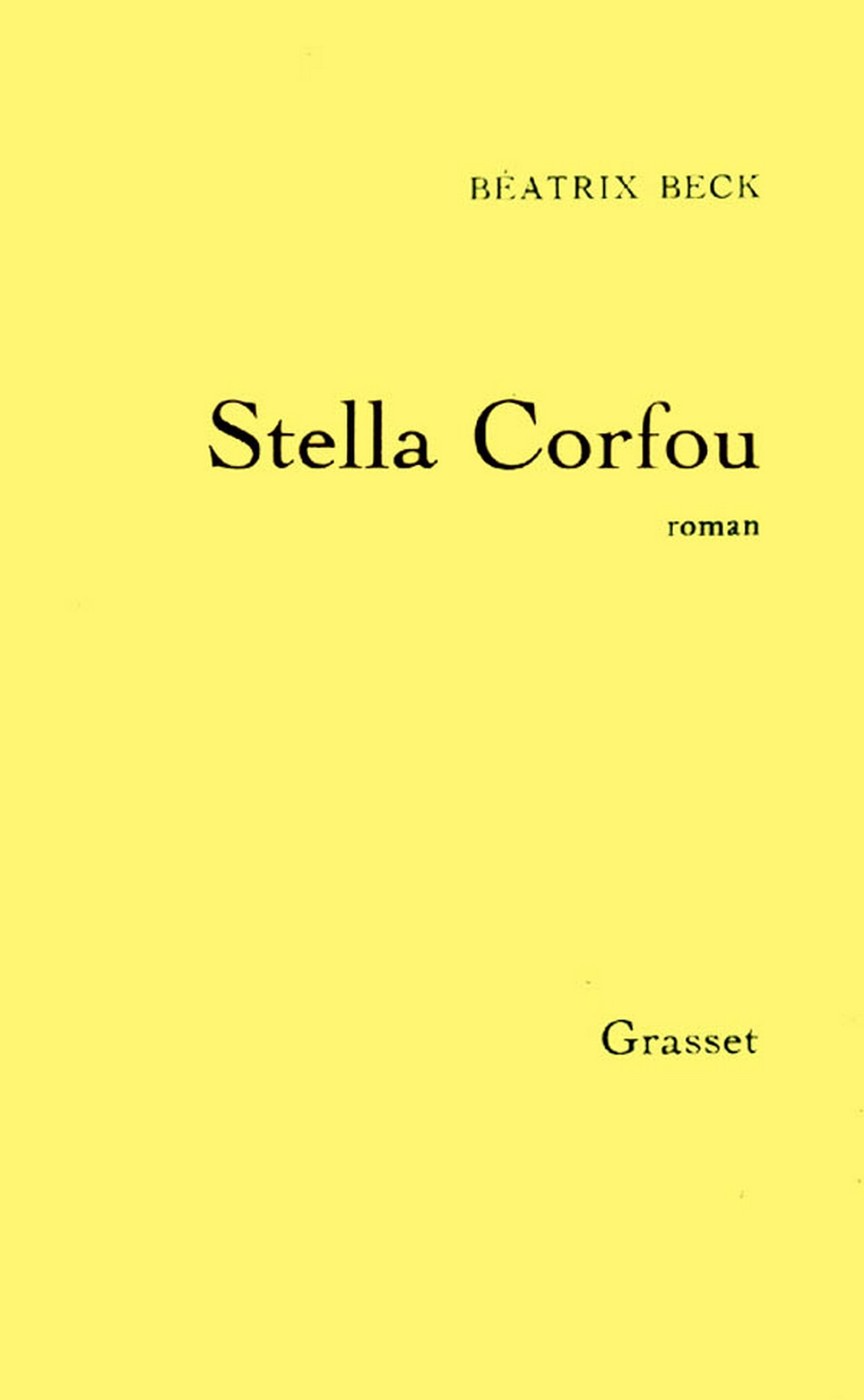 Stella Corfou (Gras.Litt.F.>1a) (French Edition)
