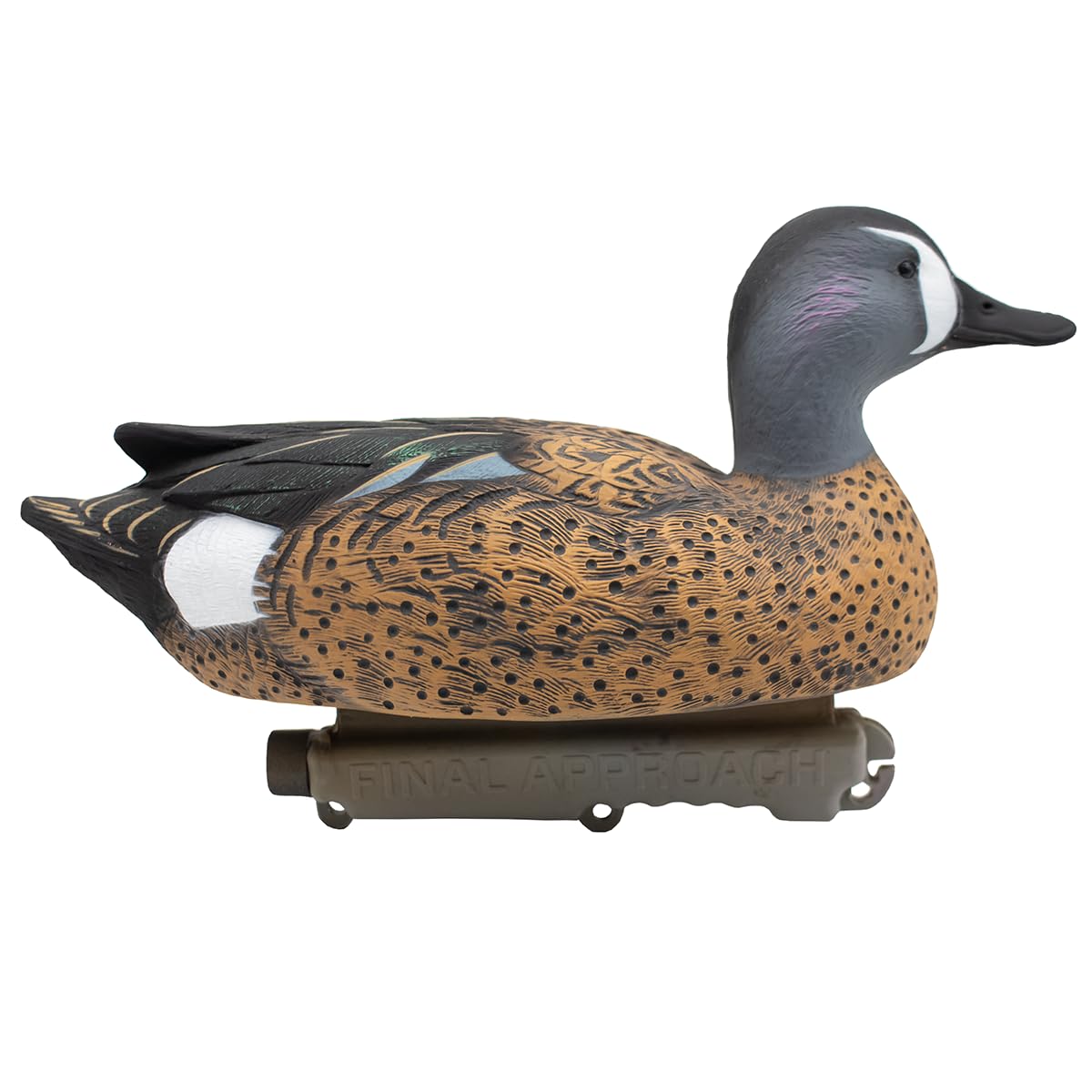 Final Approach HD Blue-Winged Teal Floater Duck Decoys, 12 Pack