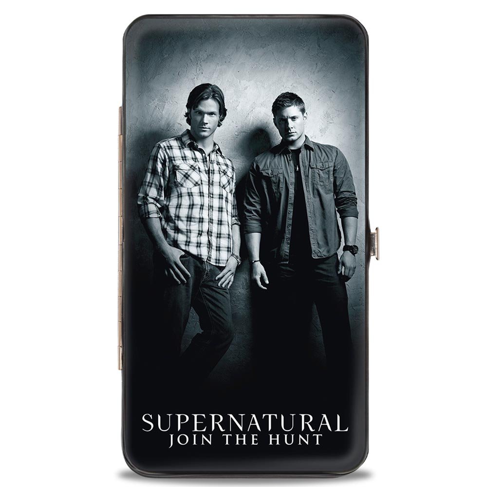 Buckle-Down Women's Grey Hinge Wallet - Supernatural, One Size