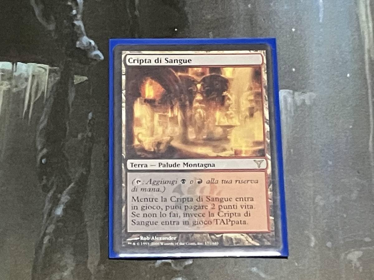 MTG 血の墓所/Blood Crypt