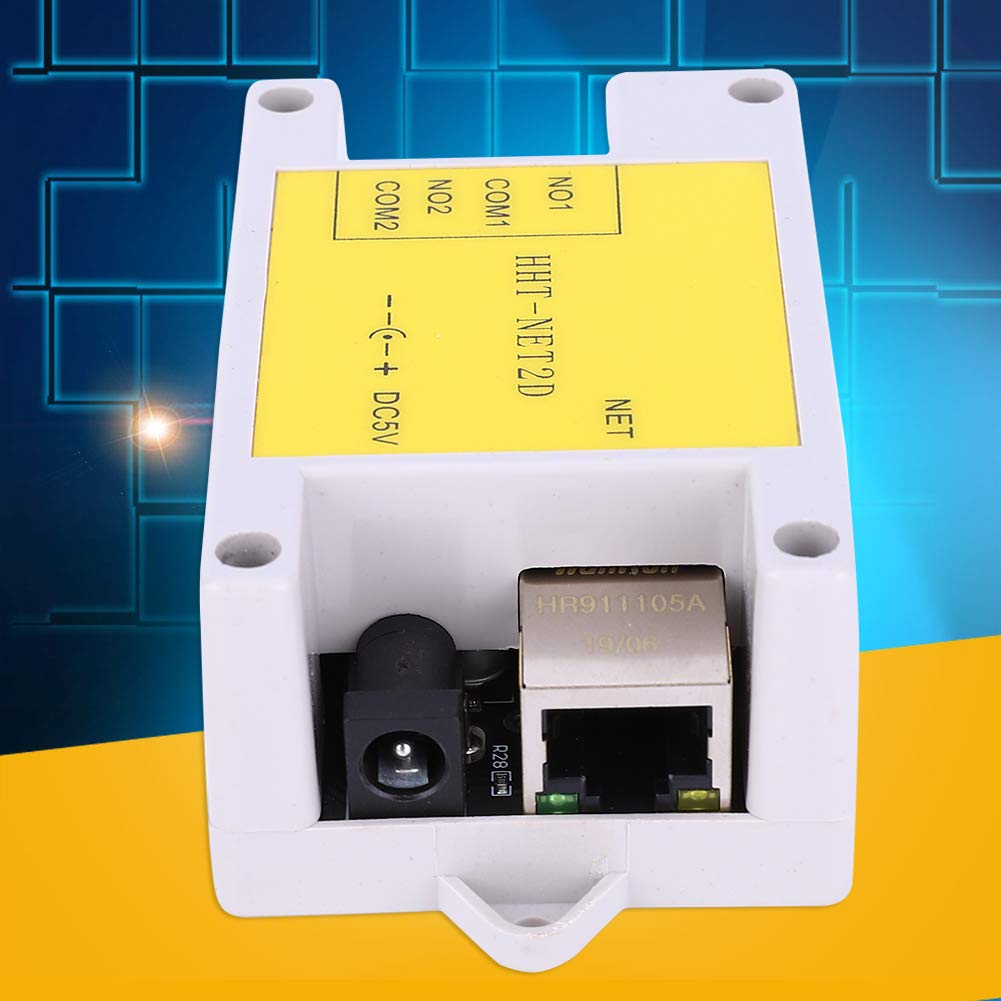 Modulo relè di rete IP Affidabile controller relè a 2 canali Ethernet Interruttore relè di rete IP Modulo di controllo remoto watchdog per controllo casa intelligente DC5V