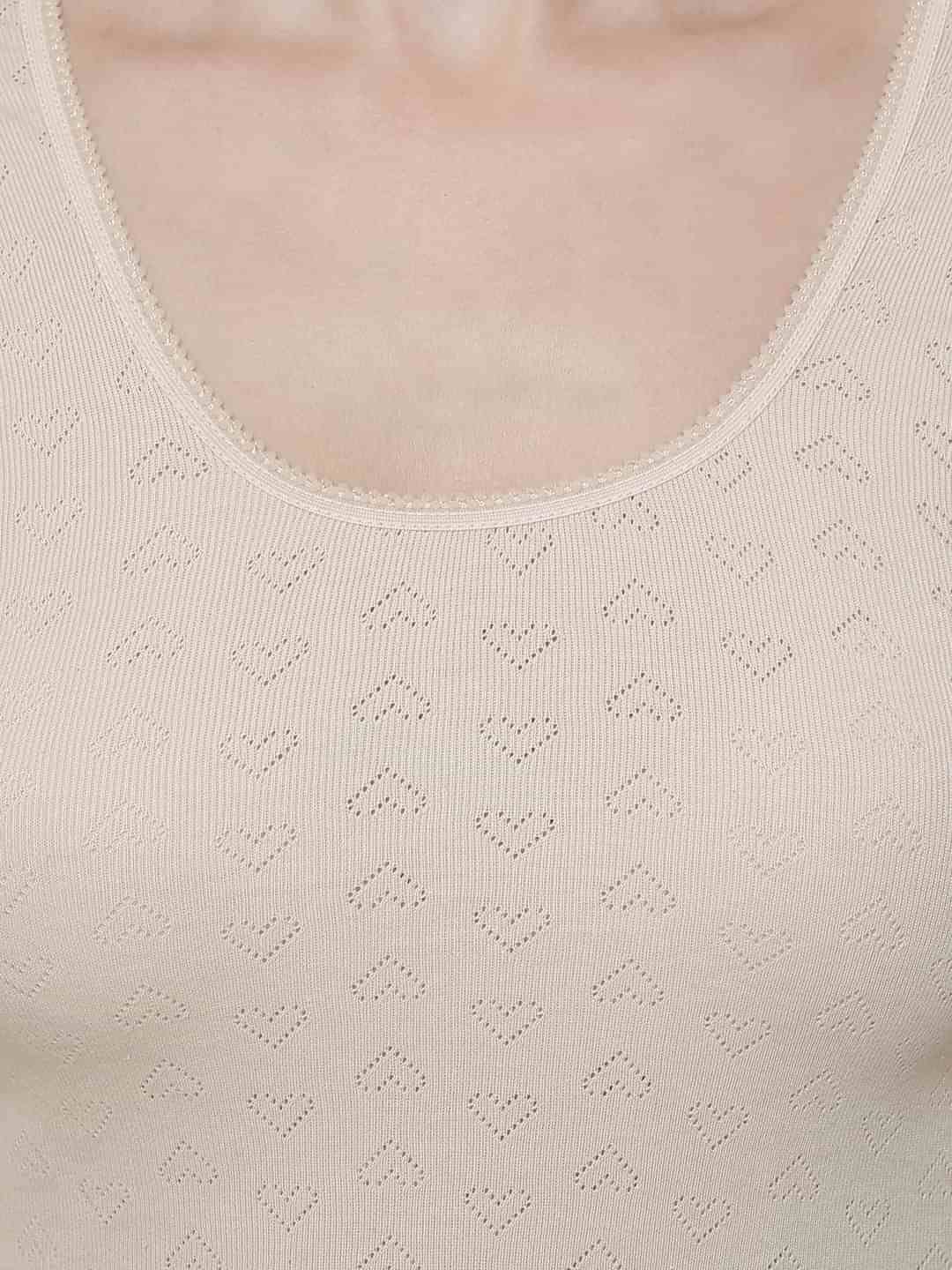 Bodyacre Women Round Neck Full Sleeves Vest : High Warmth & Thin Fabric for Optimum Heat Even in Coldest Condition - Image 3 thumbnail