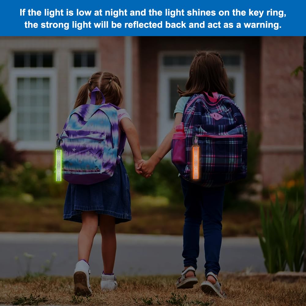 JUGUTA Lot De 6 Pendentifs Réflecteurs De Sécurité Pour