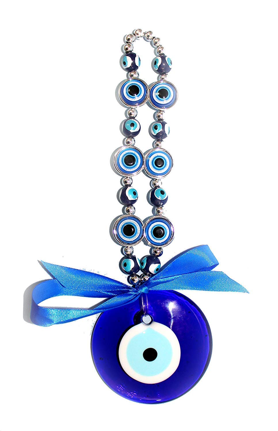 Dalvkot Six Ball Evil Eye Wall Hanging Nazar Suraksha for Good Luck Prosperity & Success
