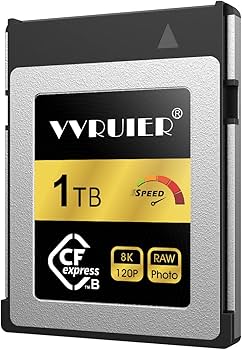 Amazon | VVRUIER CFexpress Type B メモリーカード 1TB タフ仕様 連続 Amazon | VVRUIER CFexpress Type B メモリーカード 1TB タフ仕様 連続