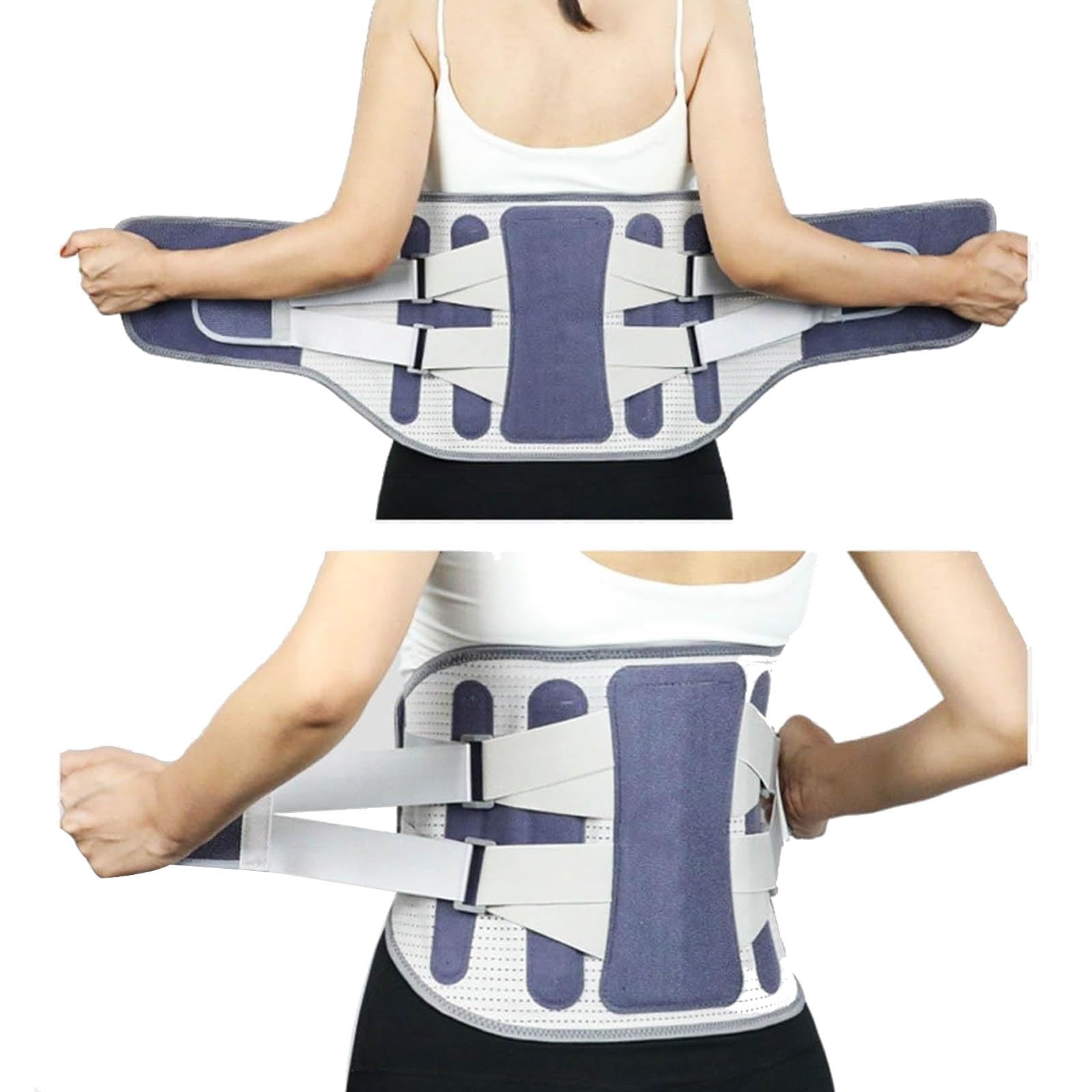 腰用サポートベルトランバーサポート幅広スチールプレートスプリングサポート付き M Amazon.co.jp: ランバーサポートベルト， 幅広スチールプレート