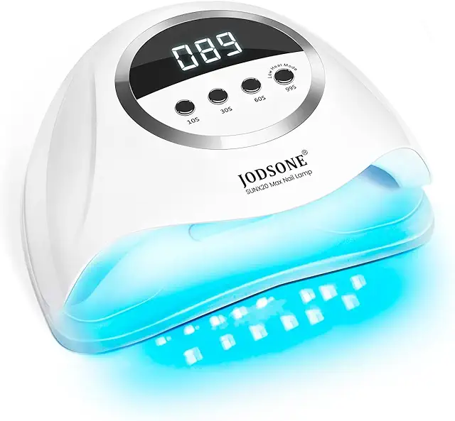 JODSONE 320W UV LED Nail Lamp - Fast Drying Gel Polish Dryer with Auto Sensor