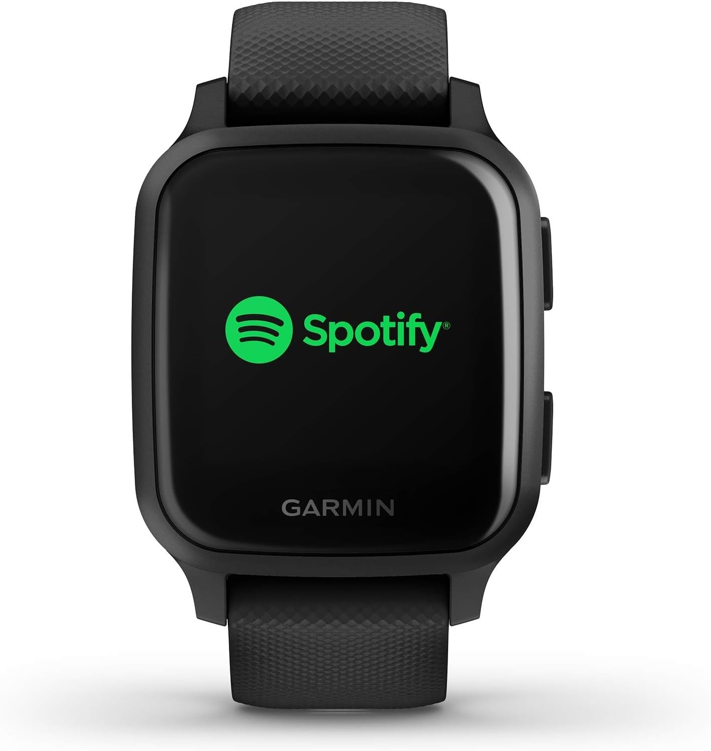 Garmin Venu Sq Music, Smartwatch GPS Sport con Lettore Musicale, Monitoraggio della Salute e Garmin Pay, Nero (Nero/Ardesia)