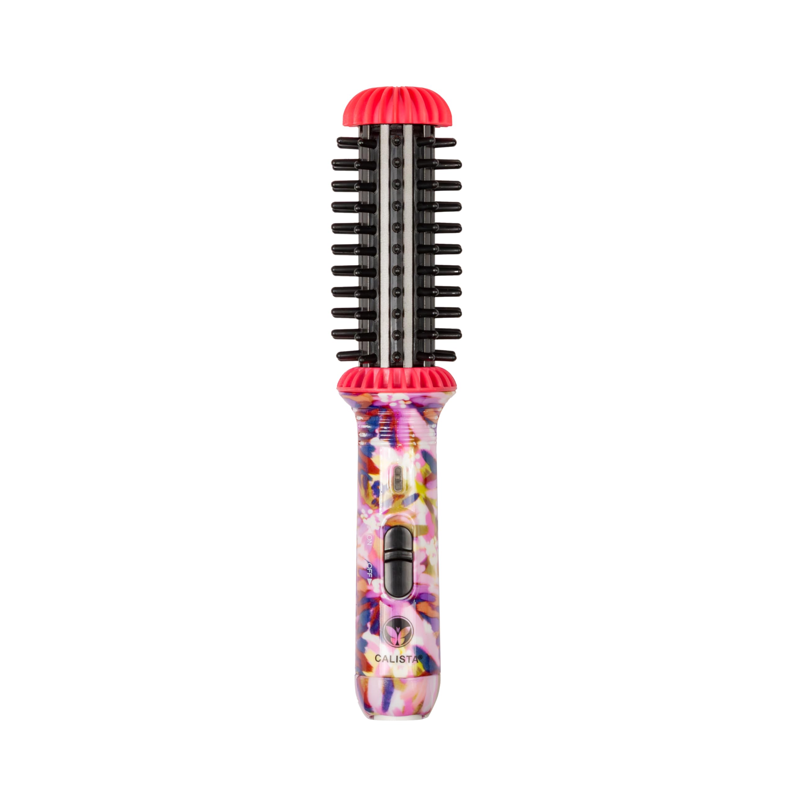 Amazon.com : CALISTA GoGo Mini Heated Round Brush | Curl, De-Frizz