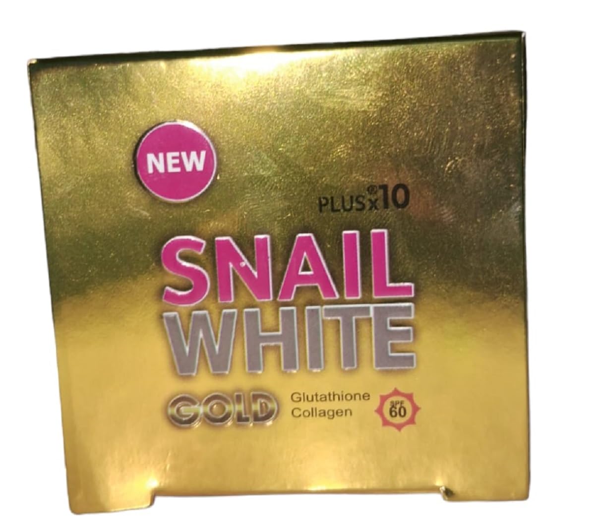 Snail white gold glutathione collagen sunscreen cream - 30g