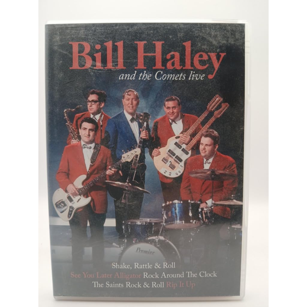 Bill Haley And The Comets Live DVD de música rockabilly clásica y coleccionismo de conciertos