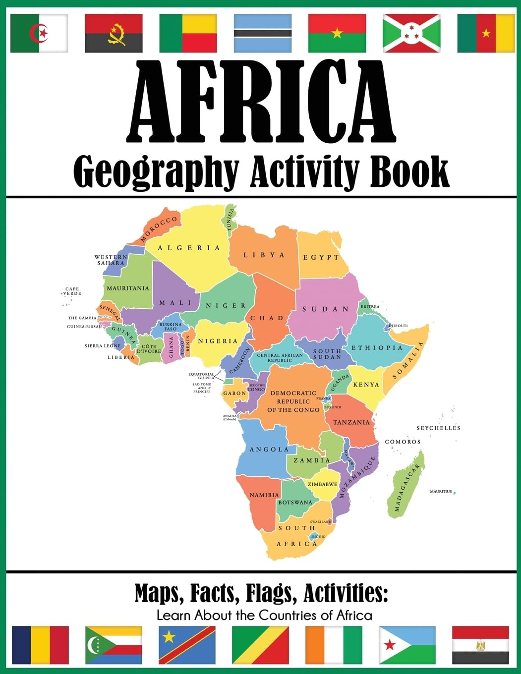 Africa Geography Activity Book - Dylanna Press