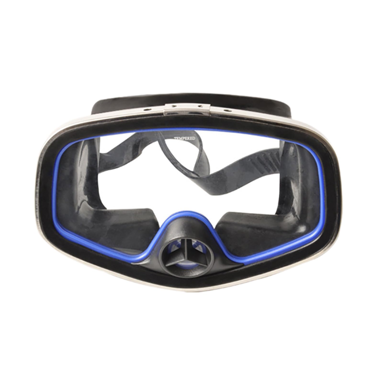 Gafas de buceo subacuáticas, esnórquel, marco grande para adultos, para natación, esnórquel, gafas de natación portátiles